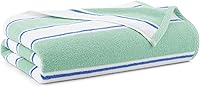 Vista 21 de Aston & Arden Toalla de playa a rayas, extragrande 35 x 70, algodón suave afelpado grueso, 600 GMS, pesada y lujosa para sillas de piscina, centro