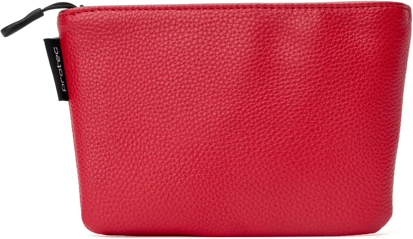 Protec Slim Trumpet Mouthpiece Pouch (4-Piece), Red, Model A215RX