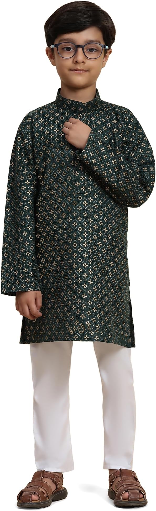 Pro-Ethic Style Developer Boy's Cotton Solid s Kurta Pajama For Kid'S Ethnic Wear | Kurta Pajama Set