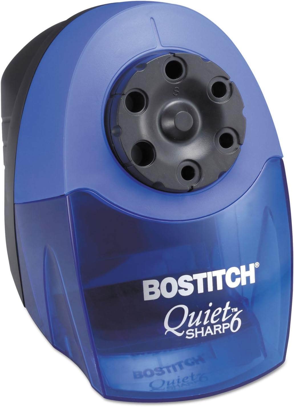 Bostitch EPS10HC QuietSharp 6 Classroom Electric Pencil Sharpener, Blue