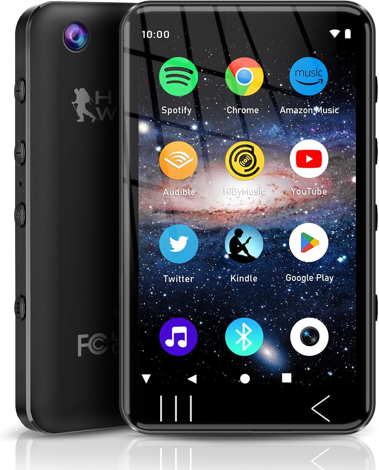 G7 144GB MP3 Player with Bluetooth and WiFi- MP3 Player with Spotify and Camera, 4″ Touch Screen Android MP3 Player with Speaker, Audible, Browser(Removable), FM Radio, Kindle,Pandora