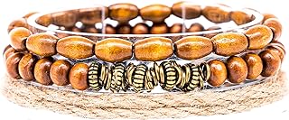 Made by Nami Surfer Bracelet Set for Men – Handmade Surfer Jewellery – Cool Surfer…