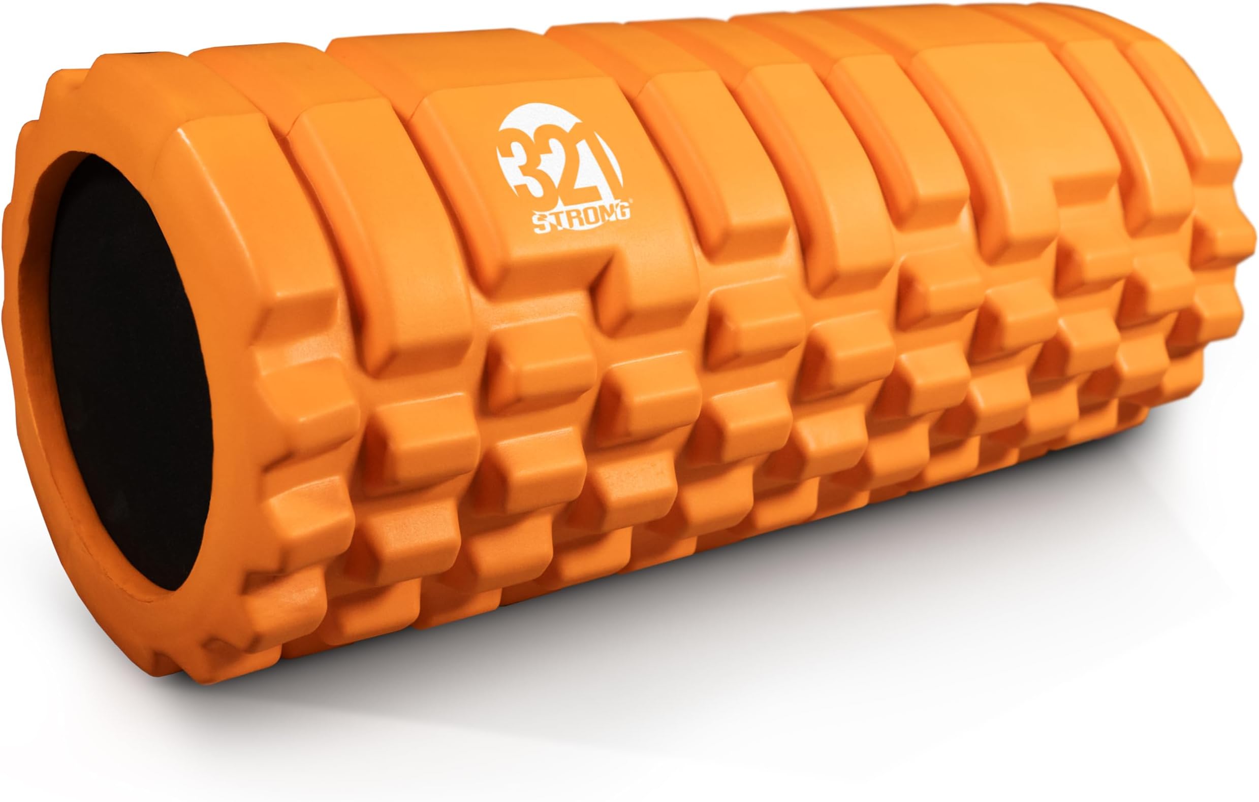 321 Strong Foam Roller - Medium Density Deep Tissue Massager for Muscle Massage and Myofascial Trigger Point Release, with 4K eBook