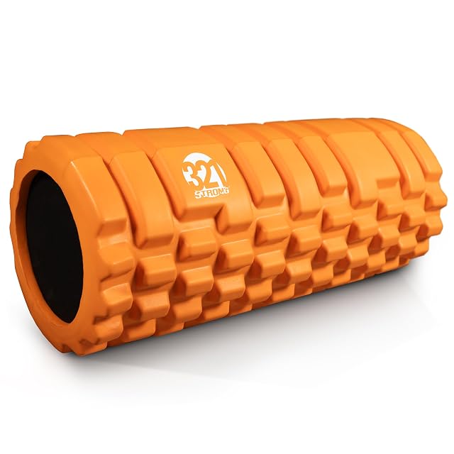 321 Strong Foam Roller - Medium Density Deep Tissue Massager for Muscle Massage and Myofascial Trigger Point Release
