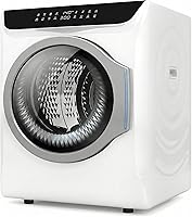 Vista 9 de Auertech - Secadora portátil de 12 libras para lavandería de apartamento, secadora de ropa portátil con 6 modos de secado, panel de control LED