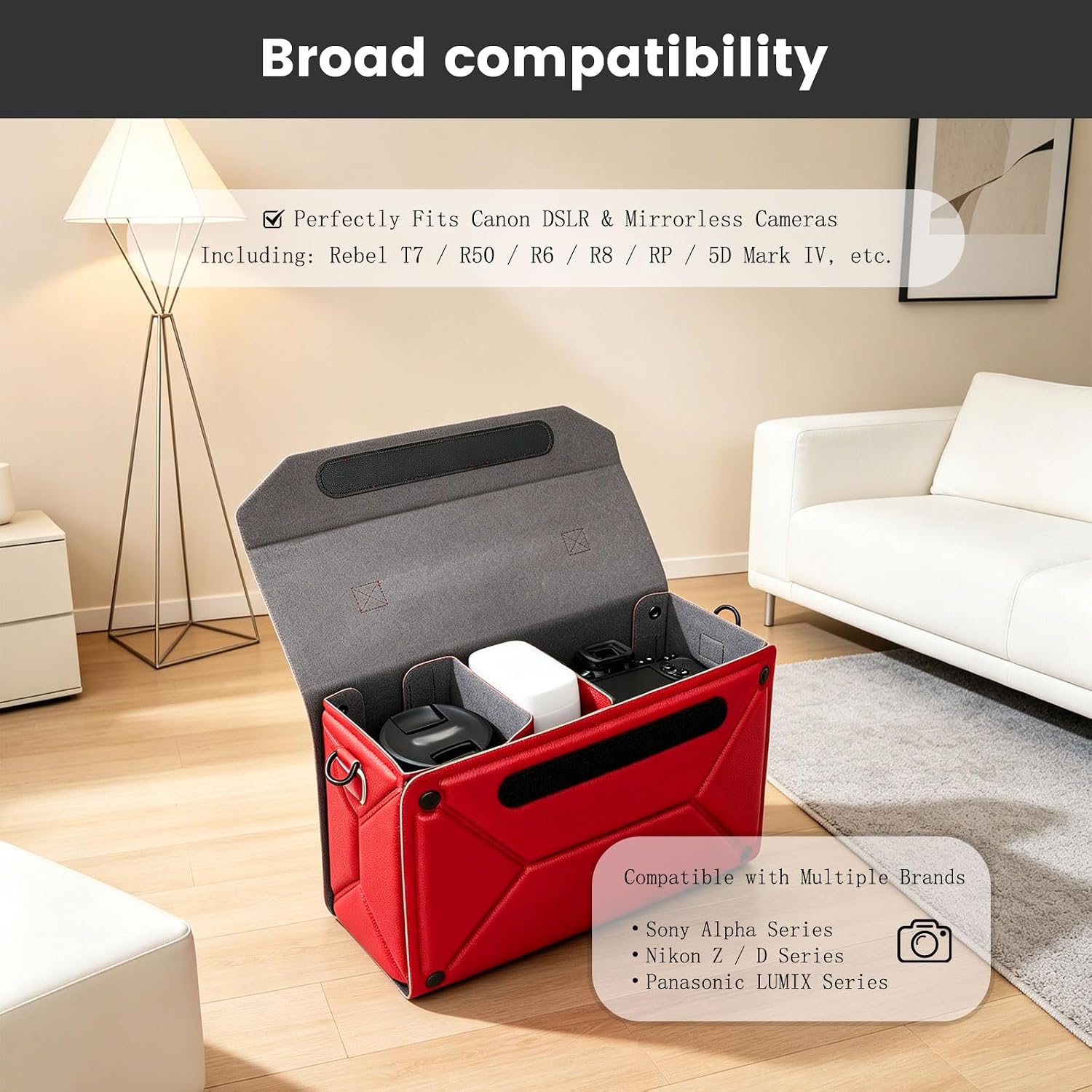 travel camera bag,waterproof camera bags for photographers image 4