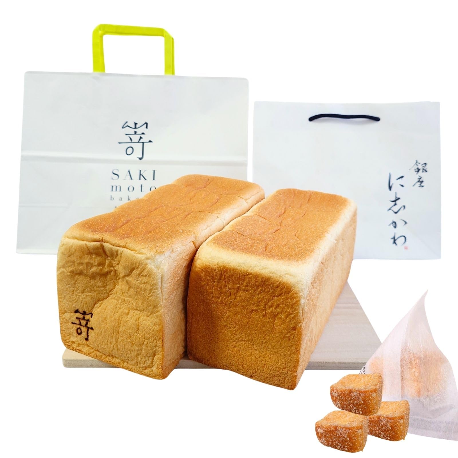 Amazon.co.jp: 銀座にしかわ，嵜本ベーカリー 高級食パン ラスク