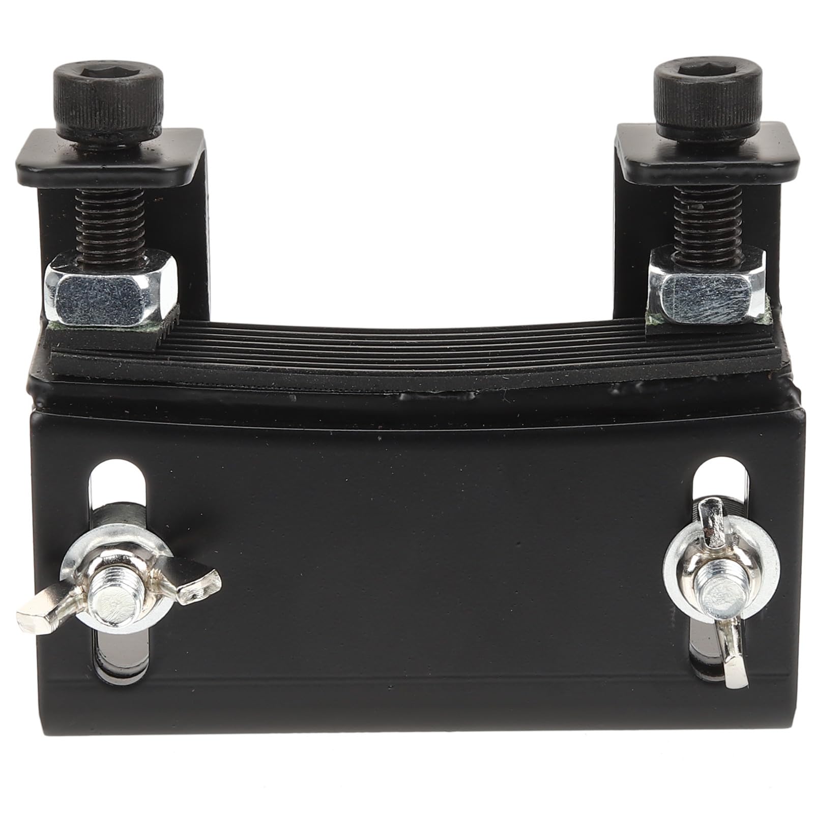 GALPADA Élévateur de Grosse Caisse Noir Compact Accessoire de Levage pour Batterie Plateforme Réglable pour Ajustement Hauteur Remplacement Colonne Montante Pièce Solide pour