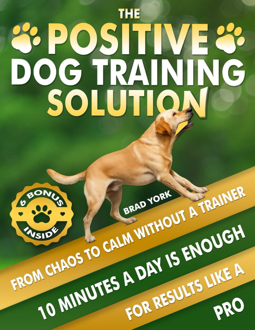 The Positive Dog Training Solution, From Chaos to Calm Without a Trainer: Quick, Simple Steps for Who Want Fast Results and a Calmer Companion. Teach Your High Energy Dog to Listen, Relax, and Behave
