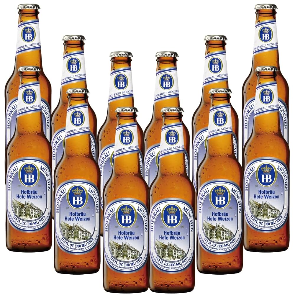 お値下げ！ホフブロイ　へーフェヴァイツェン　330mlx 24 定価14568円 Amazon.co.jp: ドイツビール ヴァイツェン 瓶 ホフブロイヘー