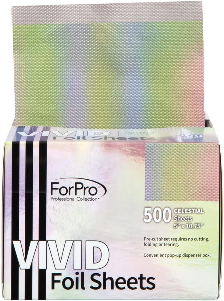 ForPro Profal Collect Vivid Celestial Emed Foil Sheets,