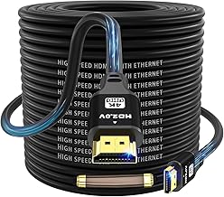 Charlore HDMI Cable 4K/60HZ 25M (HDMI 2.0,18Gbps) Ultra High Speed Gold Plated Connectors, Ethernet Audio Return, 4K Video, FullHD1080p 3D Compatible with Blu-ray Playstation Arc PC HDTV