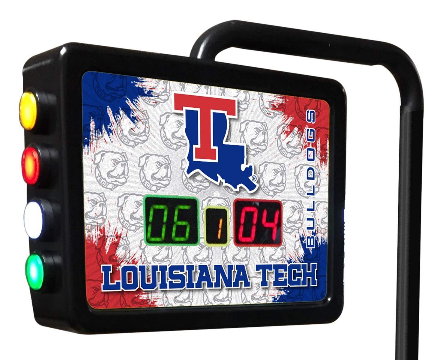 Holland Bar Stool Co. Louisiana Tech Electronic Shuffleboard Scoring Unit - Officially Licensed
