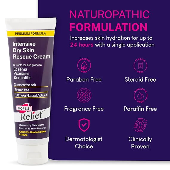 Hope's Relief Premium Itchy Dry Skin125g