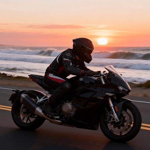 Miniatura 7 de Casco de motocicleta, modular de cara completa abatible para adultos jóvenes y jóvenes, casco modular para motocross, ATV, moto de carreras de