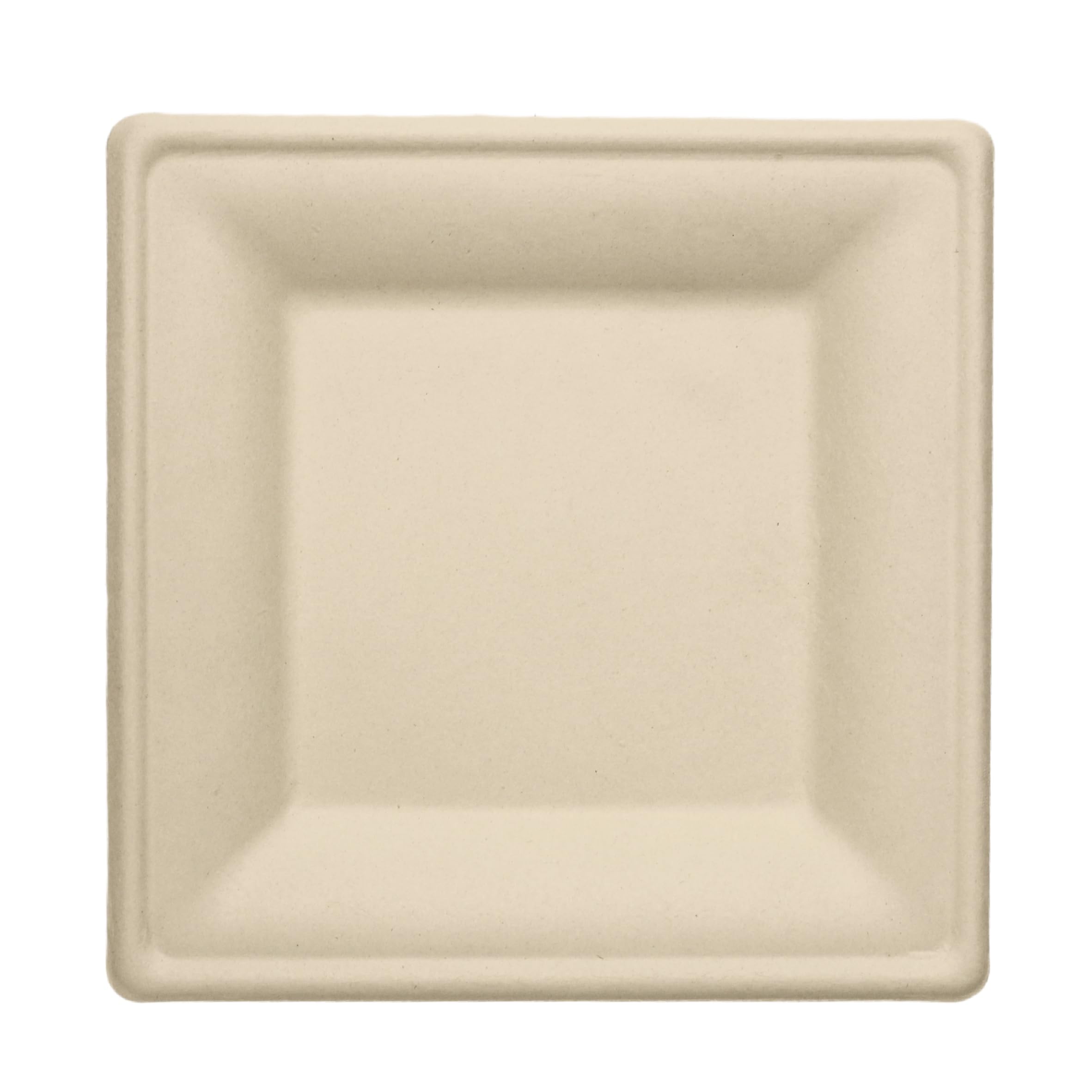 Responsible Products 6 Inch (50 count) / Natural Brown / Casual Plates
