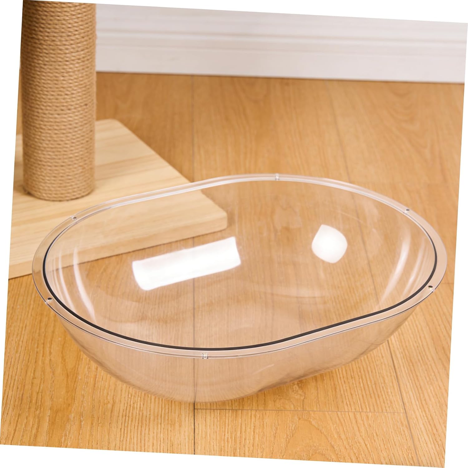 Acrylic Cat Nest Dome Replacement Bowl for Window Perch and Cat Trees, Bubble Capsule Bed Healthy Lifestyles and Vision, for Small Apartments