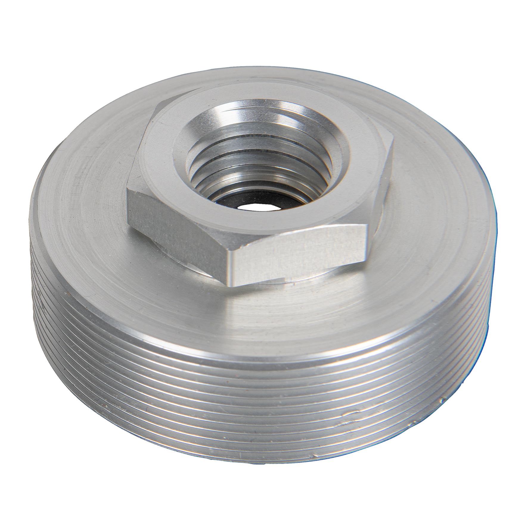 Oryginalny adapter do kartusza Einhell 500 g (akcesoria do akumulatorowej smarownicy TP-GR 18/690 Li, pasuje do wkładów śrubowych 500 g, aluminium, rozmiar klucza 30 mm)