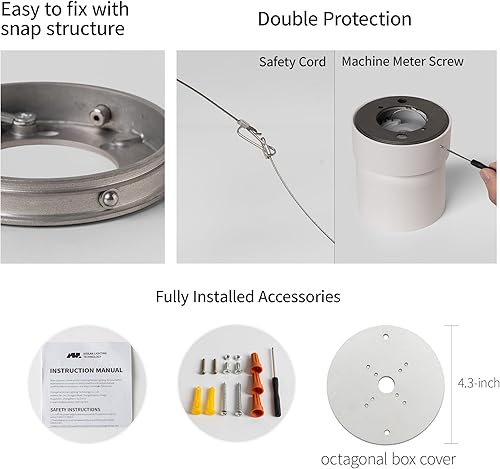 Miniatura 7 de Aisilan MSD-52 - Luz LED de techo