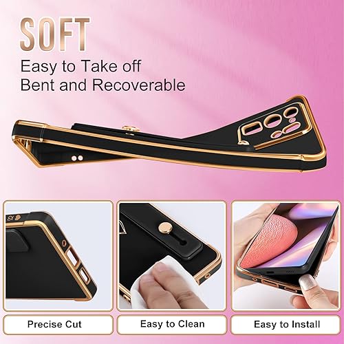 Miniatura 10 de Likiyami Funda para Samsung Galaxy S10 (3 en 1) con diseño de corazón para mujeres y niñas, bonita estética femenina, de lujo, bonita con lazo para