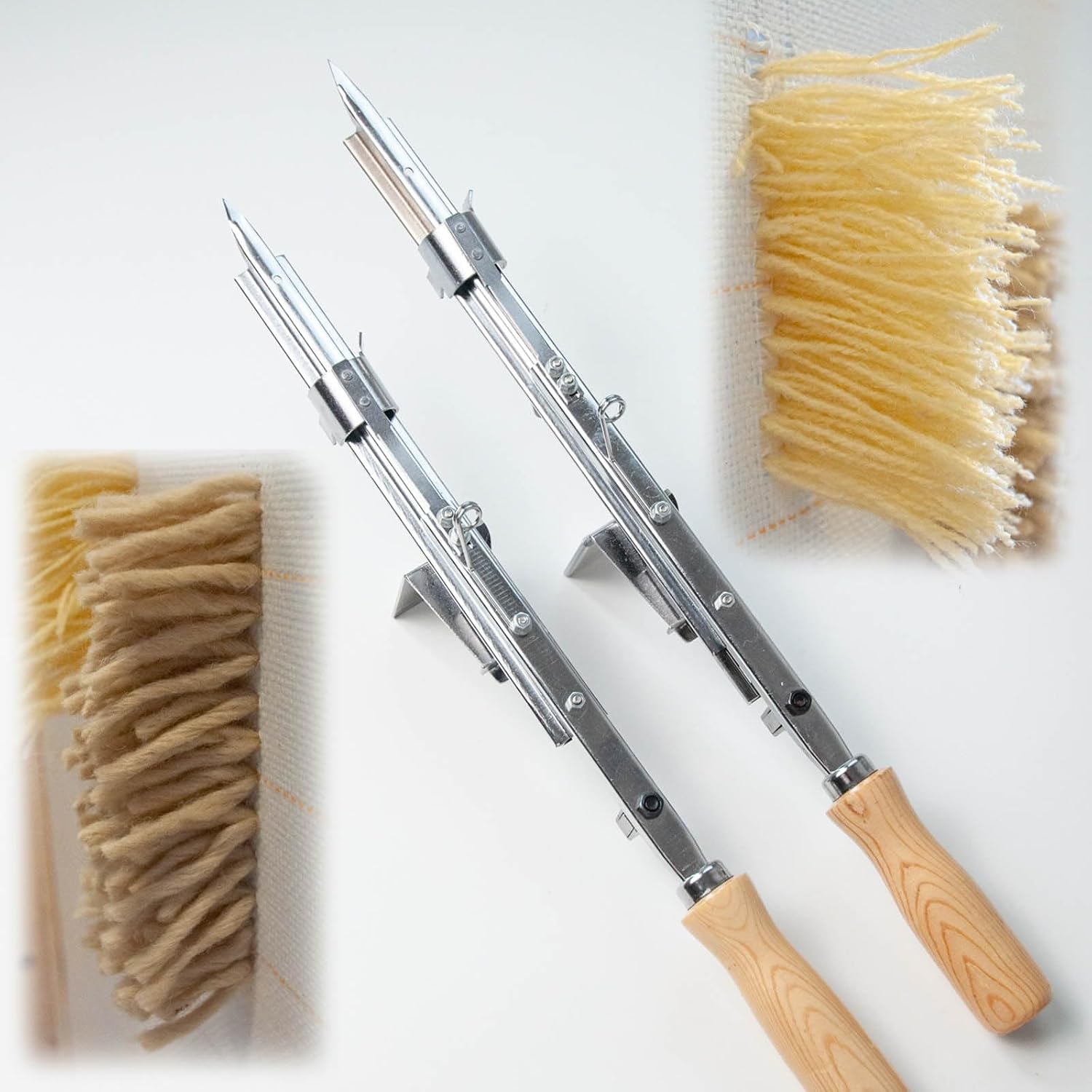 SHYYOULQE Hand Tufting Tool Manual Area Rug Carpet Weaving Machine Maker for Making Manual Speed Loop Pile Hand Held Embroidery