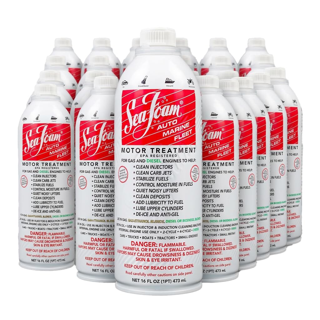 Sea Foam Motor Treatment Fuel &amp; Oil Additive, SF16, 16 oz, Pack of 24