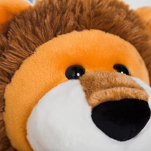 Miniatura 6 de Lemaloya Stuffed Toys Lion Hand Puppets for Kids with Movable Mouth  (11" Lion Hand Puppet)