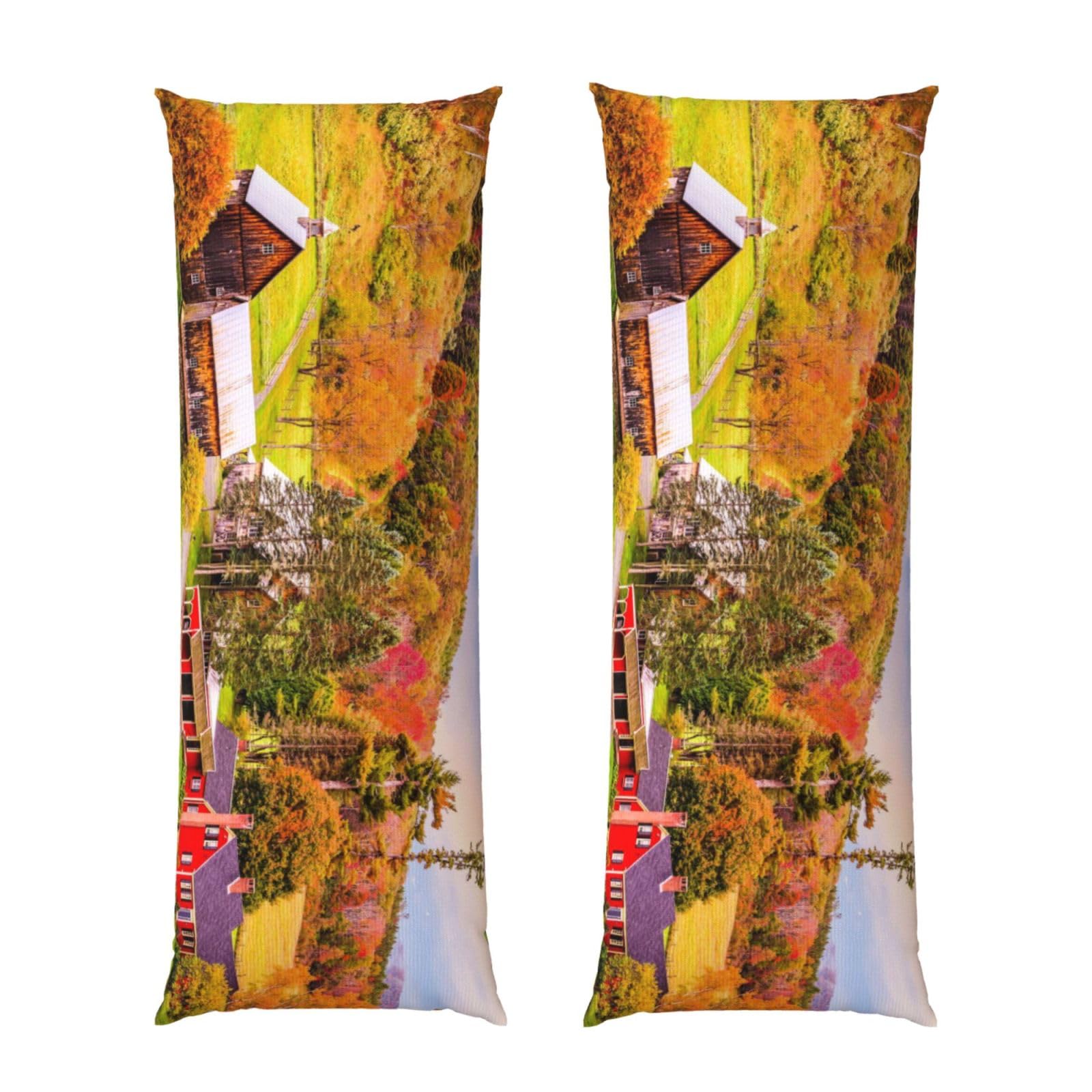 Housse de coussin de campagne 50,8 x 152,4 cm aux finitions de prestige