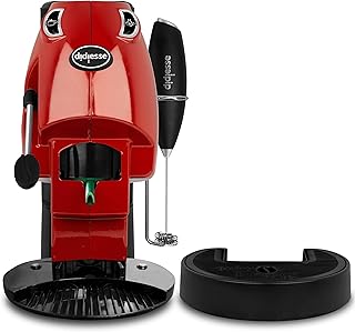 Didiesse Baby Frog Coffee & Tea – Coffee Maker with Milk Frother Beater and Double Pod Holder for Coffee and Tea, Low Cons…