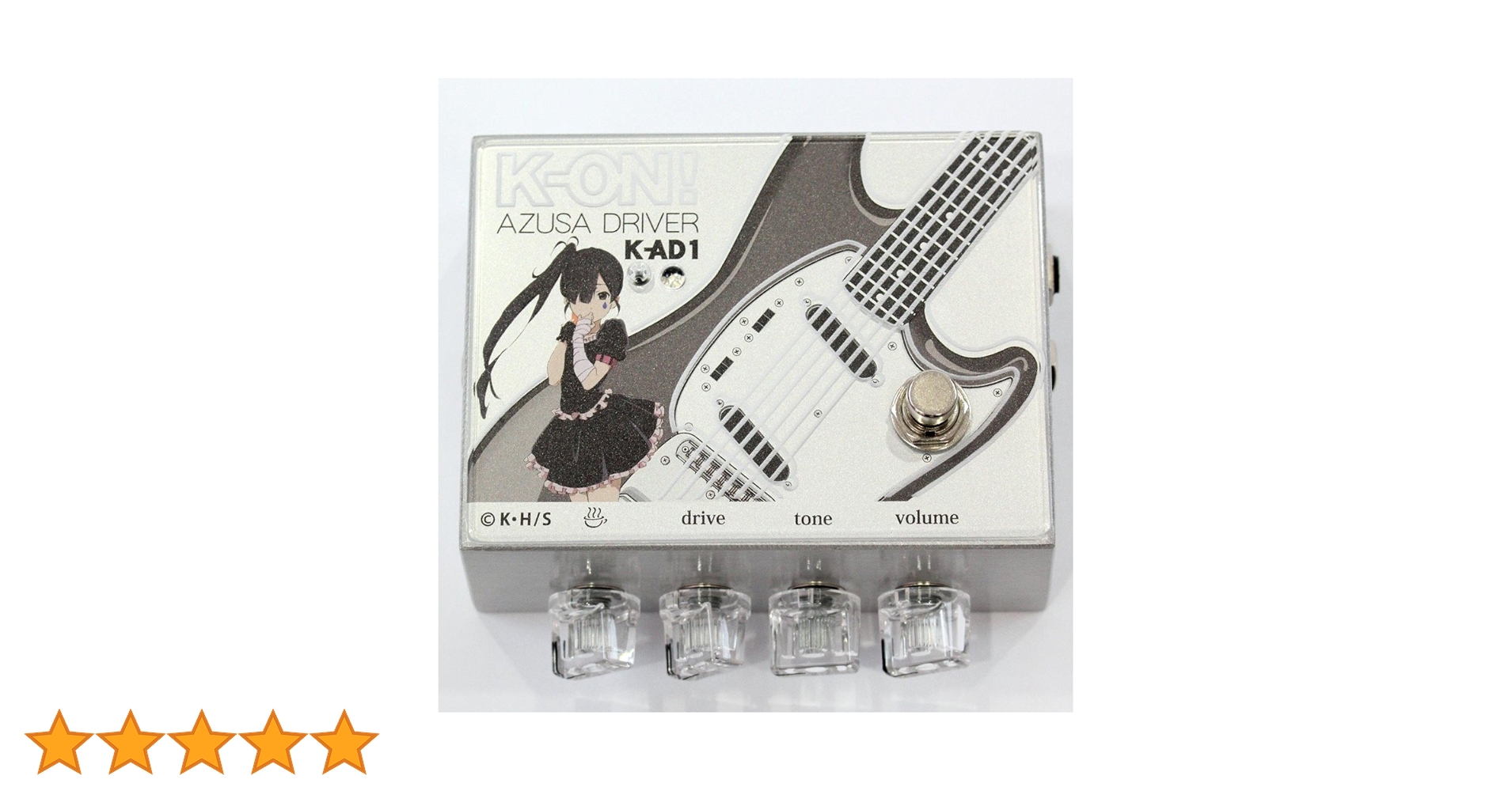 K-ON! AZUSA D K-AD1 新品未使用 ※外箱のみ難あり Amazon | K-ON! AZUSA DRIVER K-AD1 オーバードライブ