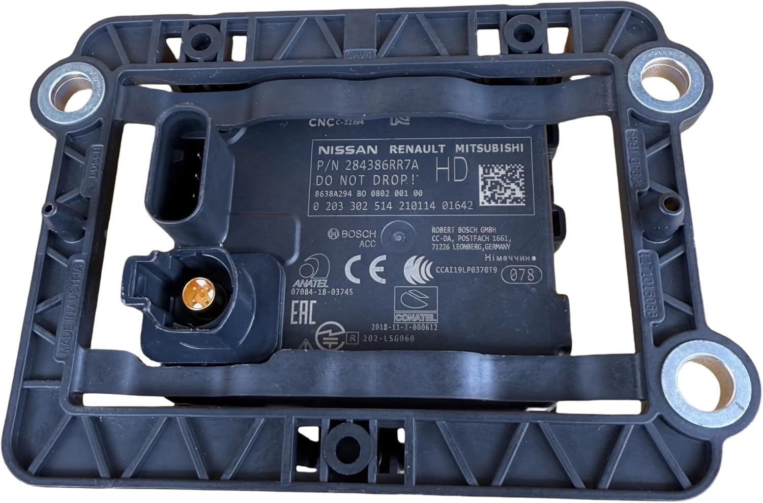 ACC Radar Sensor Fit For 2021-2024 Nissan Rogue Front Cruise Distance Radar Sensor 28438-6RR7A 284386RR7A Easy Installation