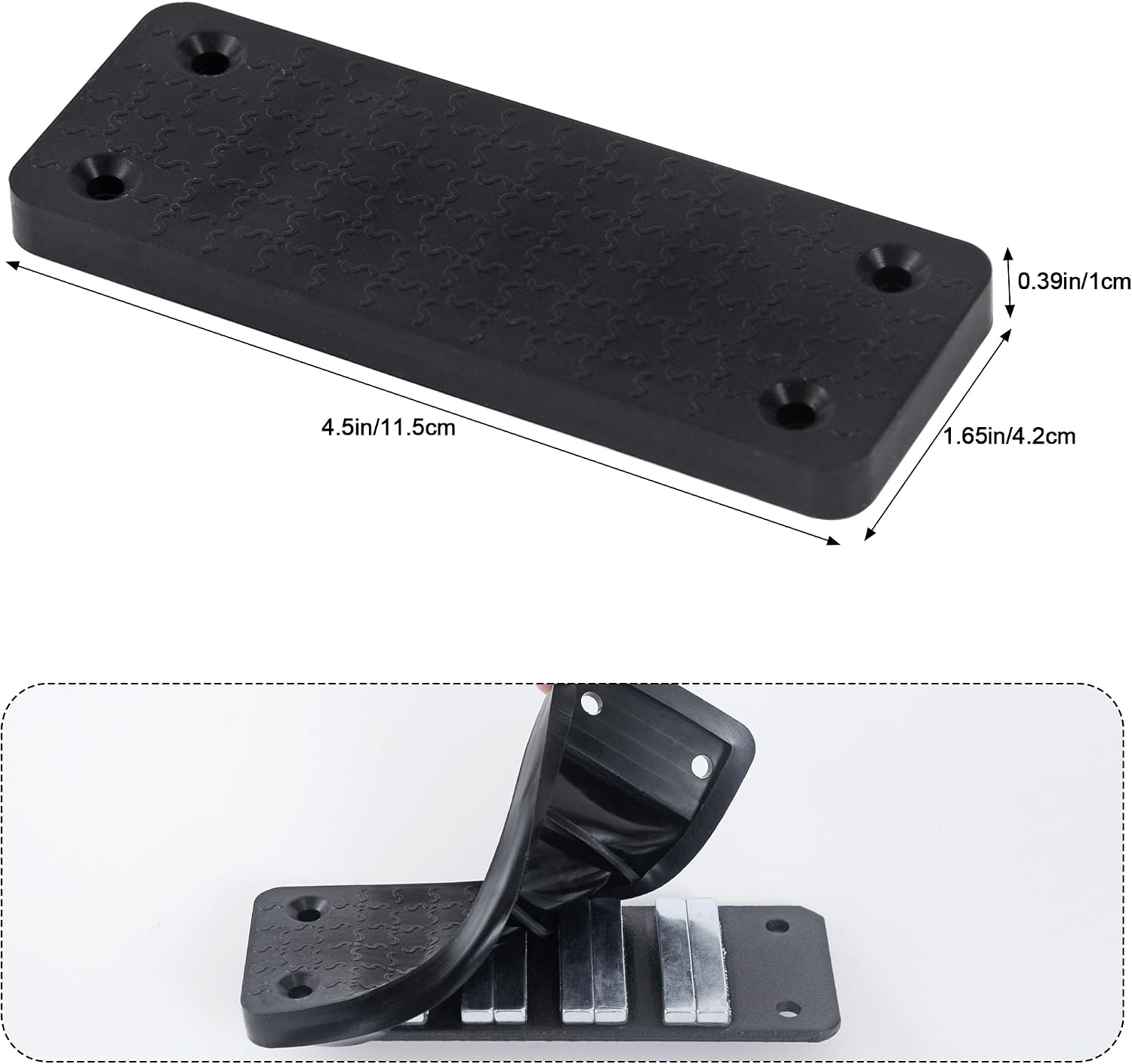 Gun Magnet Mount,Gun Magnet [4-Pack] 56 lbs Rating Magnetic Gun Mount,Magnetic Gun Mount for Car,Hidden Gun Rack,Pistol, Shotgun, Rifle, Revolver for Cars,Trucks,Walls,Desks,Safes,Bed Frame