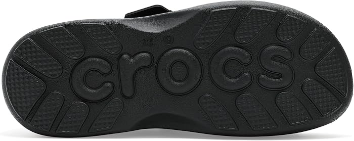 Женские сандалии Crocs Soho Two-Strap Sandals, Platform, цвет: Чёрный — фото 5