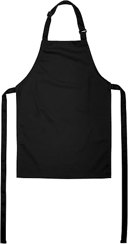 Delantal para niños, pequeño, 100% algodón con una correa ajustable para adaptarse a todas las edades