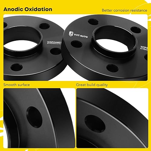 Miniatura 7 de YHTAUTO Espaciadores de rueda centrados en buje de 0.197x4.409 in de 0.787 pulgadas para Benz Clase C C220, C230, C240, C280, C32 C43 AMG, Clase E