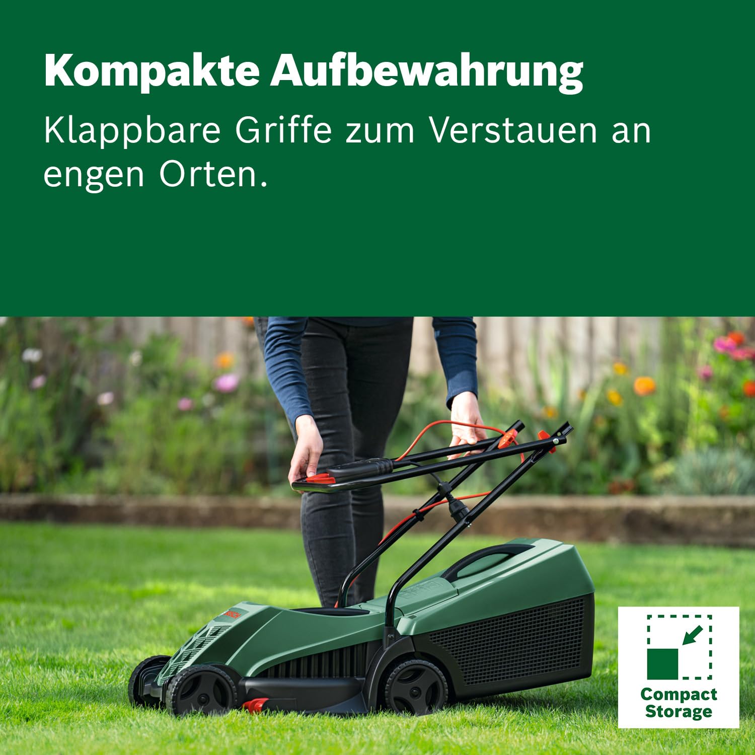Bosch EasyRotak 32-235 kabelgebundener Rasenmäher 1200 W Schnittbreite 32 cm 31-Liter-Grasfangkorb