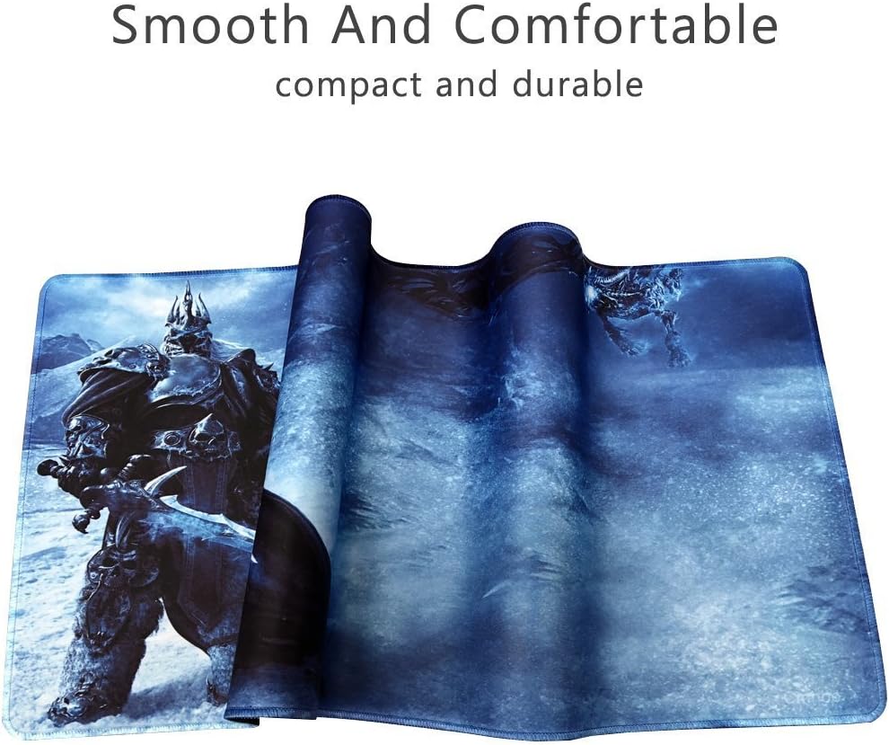 Cmhoo Desk Mouse Pad Extended XXL & Large Gaming Mat Protector Stickers 35.4 x 15.7 (90x40 binglong)