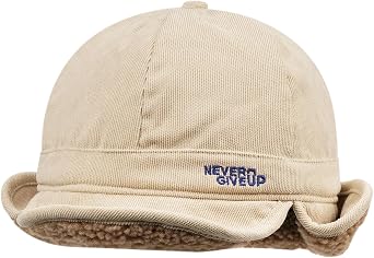 CLAPE Russian Trapper Ushanka Hat Eskimo Warm Pilot Cap Hats Earflaps Baseball Cap Visor Dad Hat for Outdoor Skiing