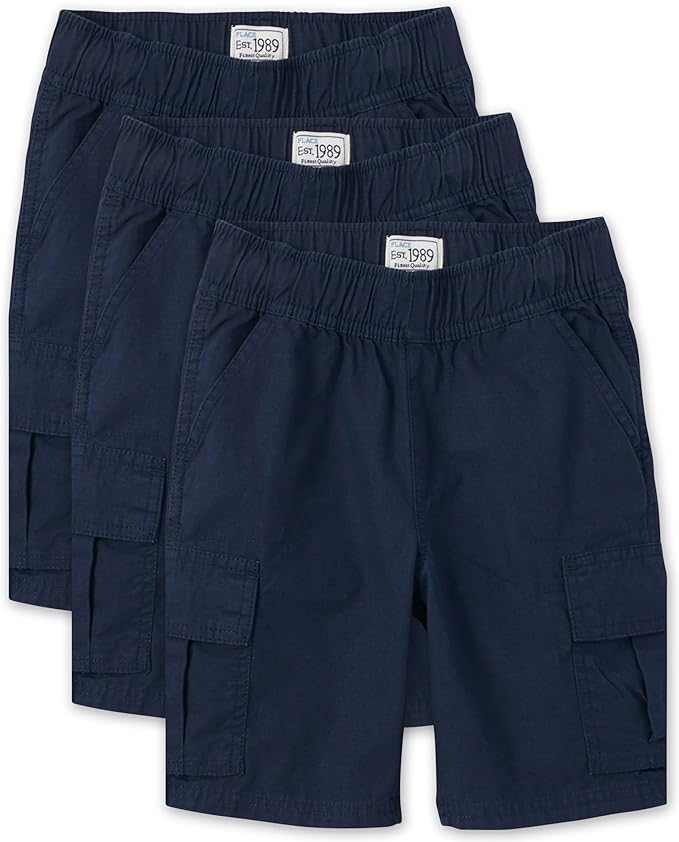 The Children's Place Baby Boys' Pull on Cargo Shorts