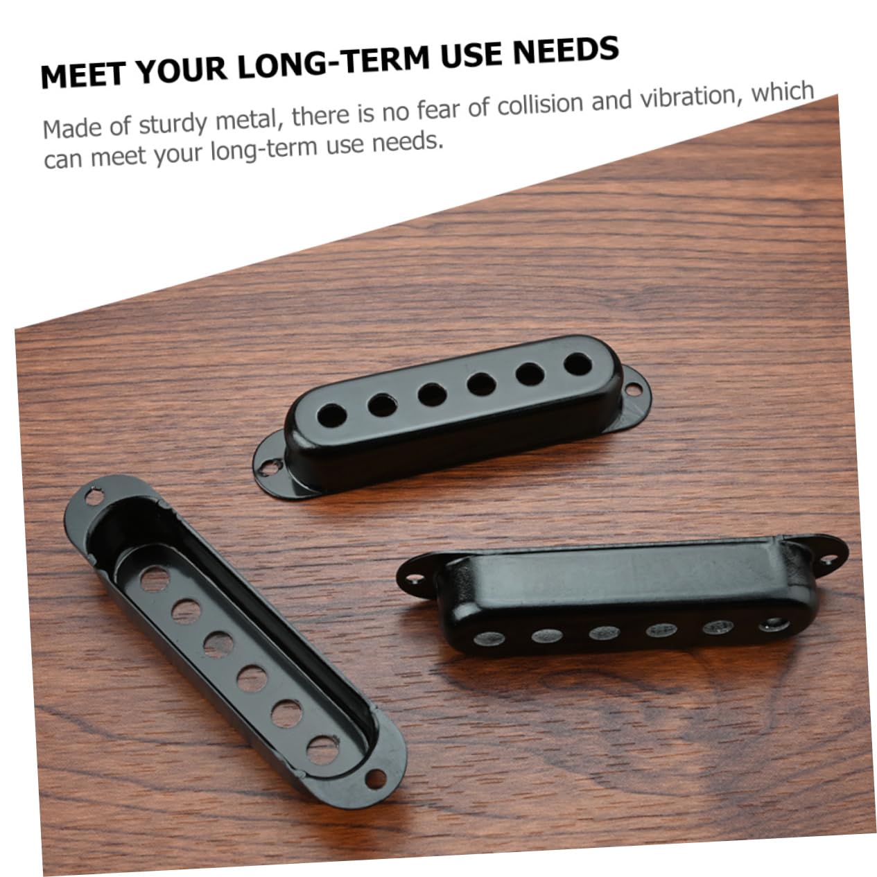 Toyvian 15piezas Cubiertas De Metal Para Pastillas De Guitarra Eléctrica De Protección Robusta y Duradera Compatible La Mayoría Pastillas Fácil De Limpiar y Mantener