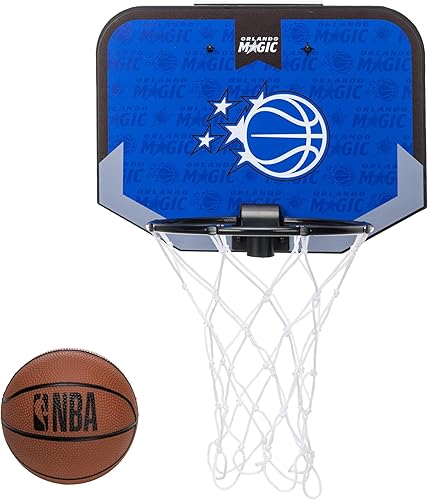 Miniatura 35 de Franklin Sports NBA Team - Aro de baloncesto sobre la puerta – Mini aro de baloncesto para niños con baloncesto – Aro de baloncesto para fanáticos