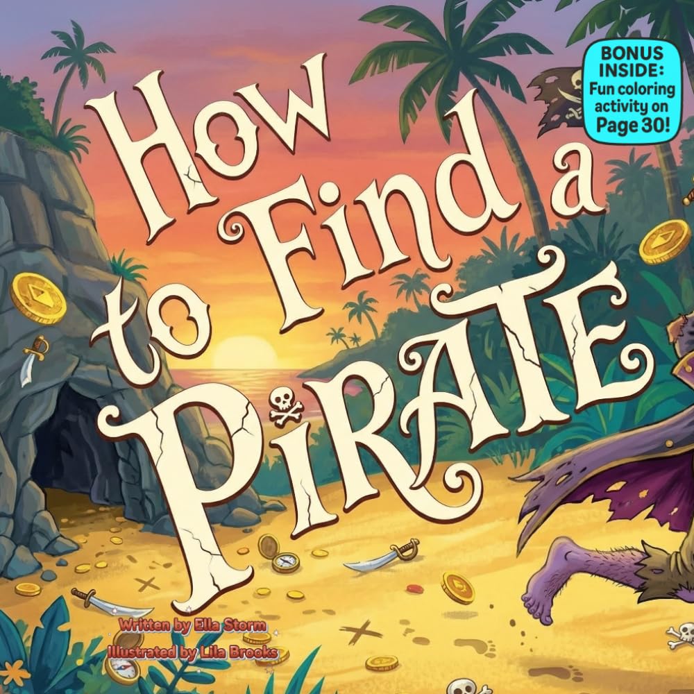 How to Find a Pirate: A Silly Rhyming Treasure Hunt Adventure for Kids