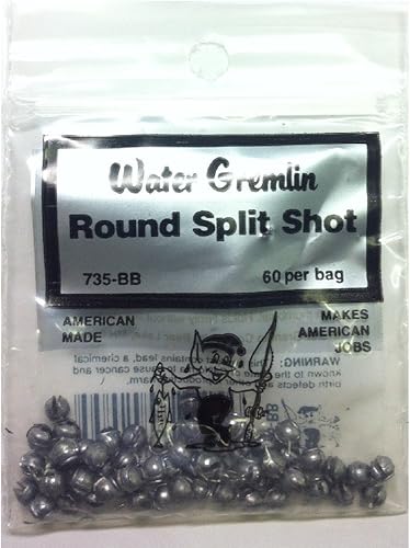 Split Shot - Round, by Water Gremlin