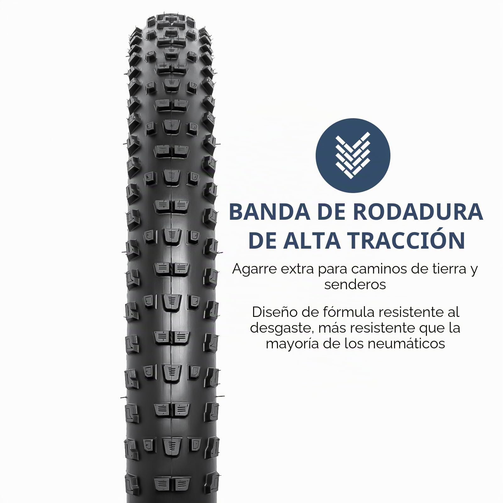 YunSCM 2Pcs Plegable 24 Pulgada Neumáticos 24x2.25 ETRTO 57-507 más 2Pcs 24 Pulgada Cámara de Aire AV32mm Valve Compatible Bike 24x2.25 24x2.30 Neumáticos and Cámara de Aire