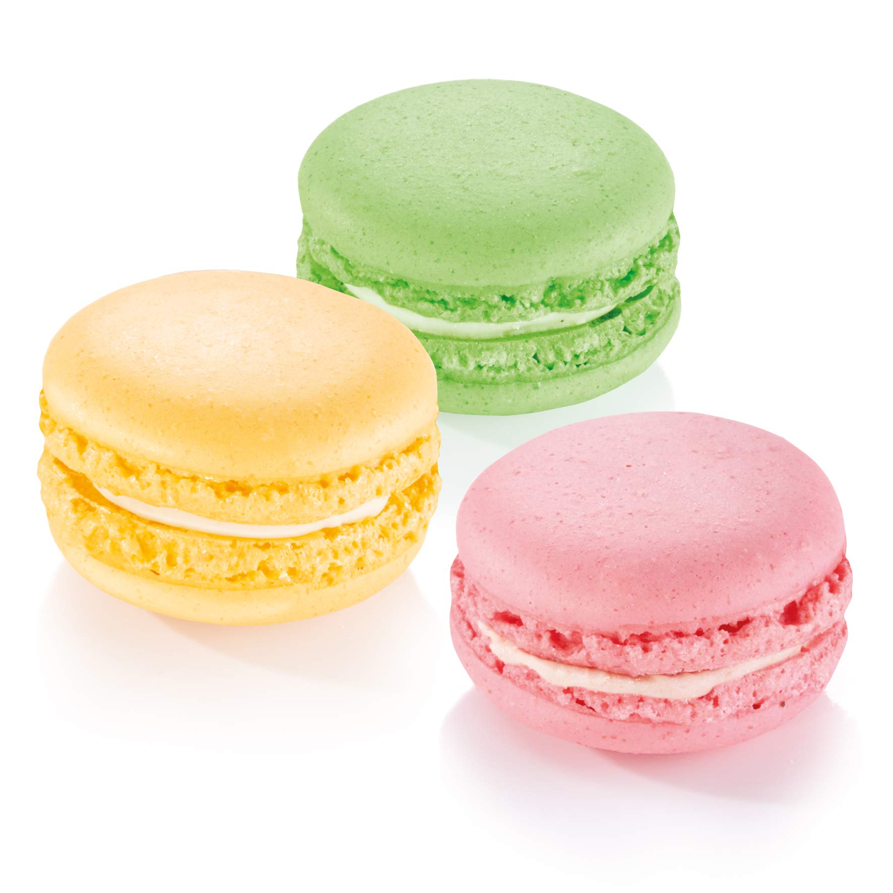 Tescoma 629426 Tappetino per Macarons, Rosso, 27 x 39 cm