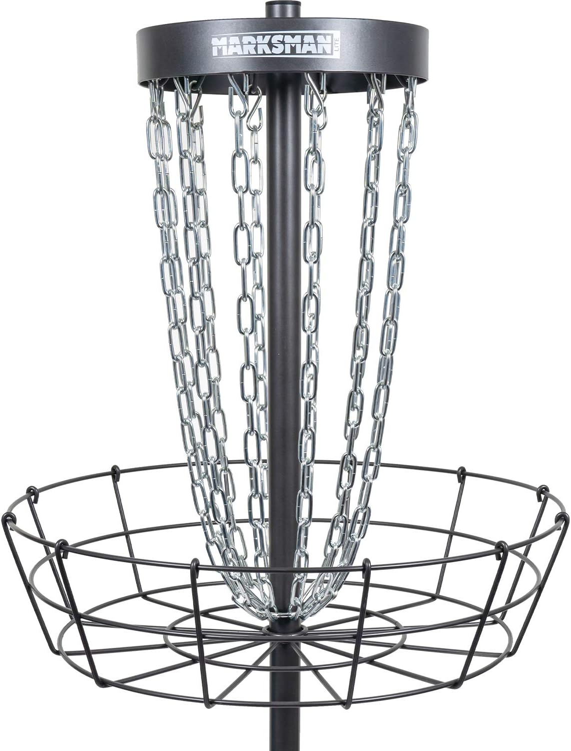 Dynamic Discs Marksman Lite Disc Golf Basket | Precision Frisbee Golf Basket | 12 Chain Portable Disc Golf Target | Easy Assembly & Lightweight
