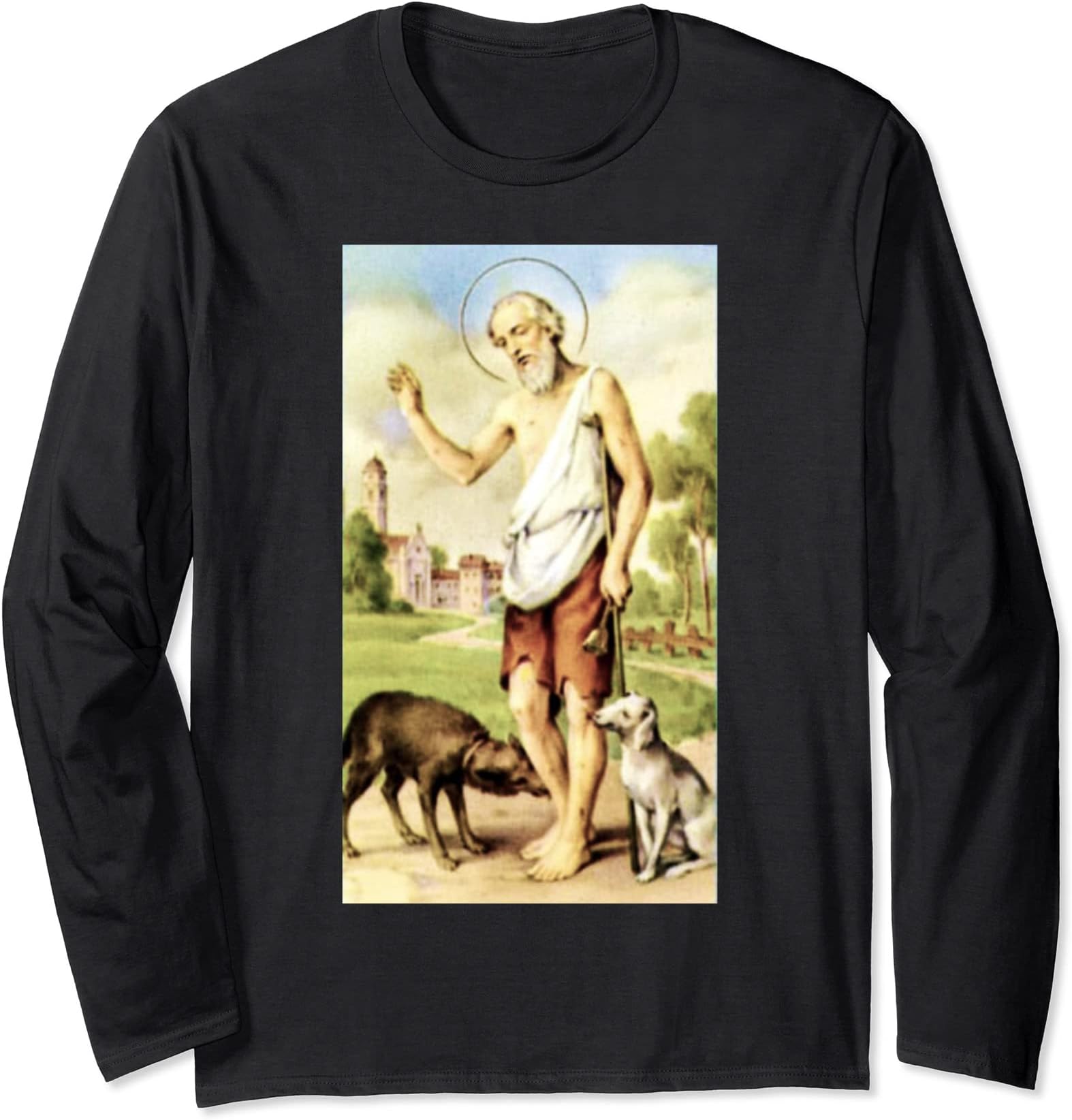 san lazaro babalu ayeSan Lazaro Cuba Babalu Aye Long Sleeve T-Shirt