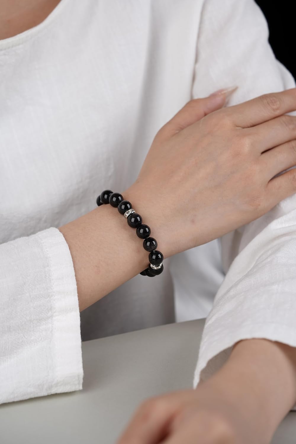 Healing Bracelets for Women,Anxiety Crystal Bead Bracelet,Gifts for Women image 5