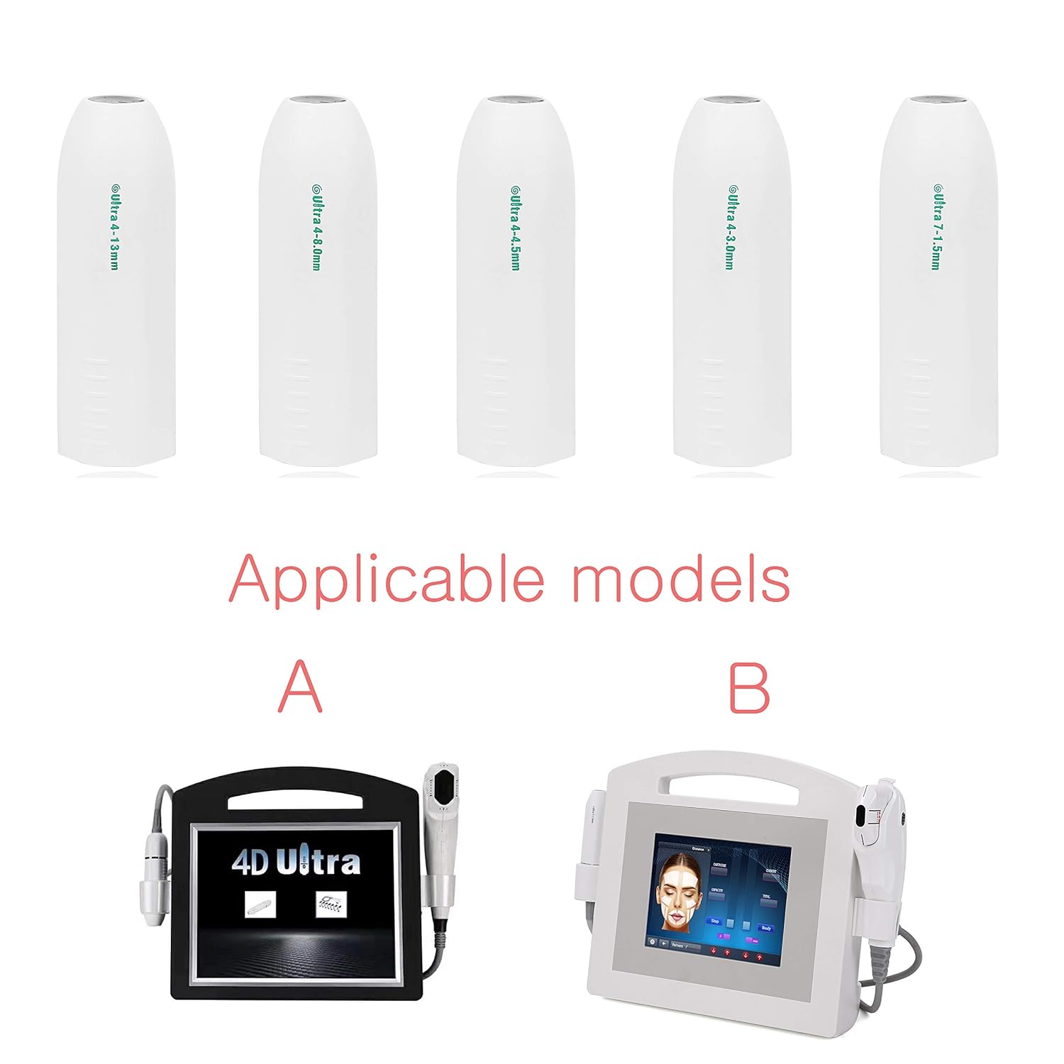 Replaces Vman machine heads Portable Radar Precision Carve Face Tightening Machine Mechanical Wave For Wrinkle Remove. Each Vman machine heads 62000 shots (1.5mm)