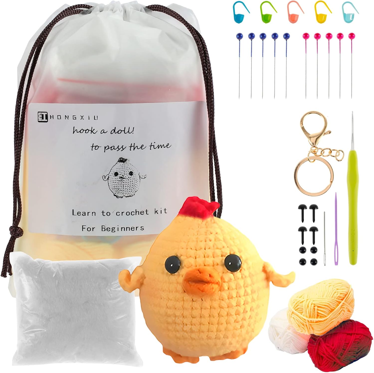 Häkel-Set Für Anfänger - Süße Tierfiguren Selber Machen